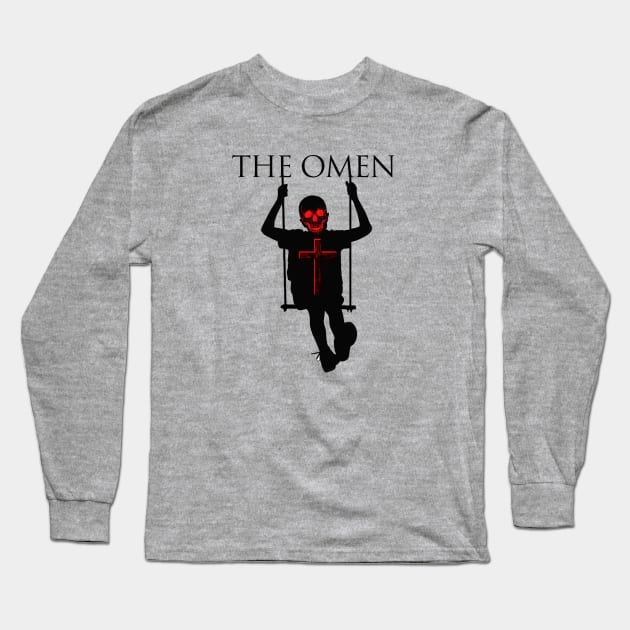 THE OMEN FAN ART Long Sleeve T-Shirt by theanomalius_merch